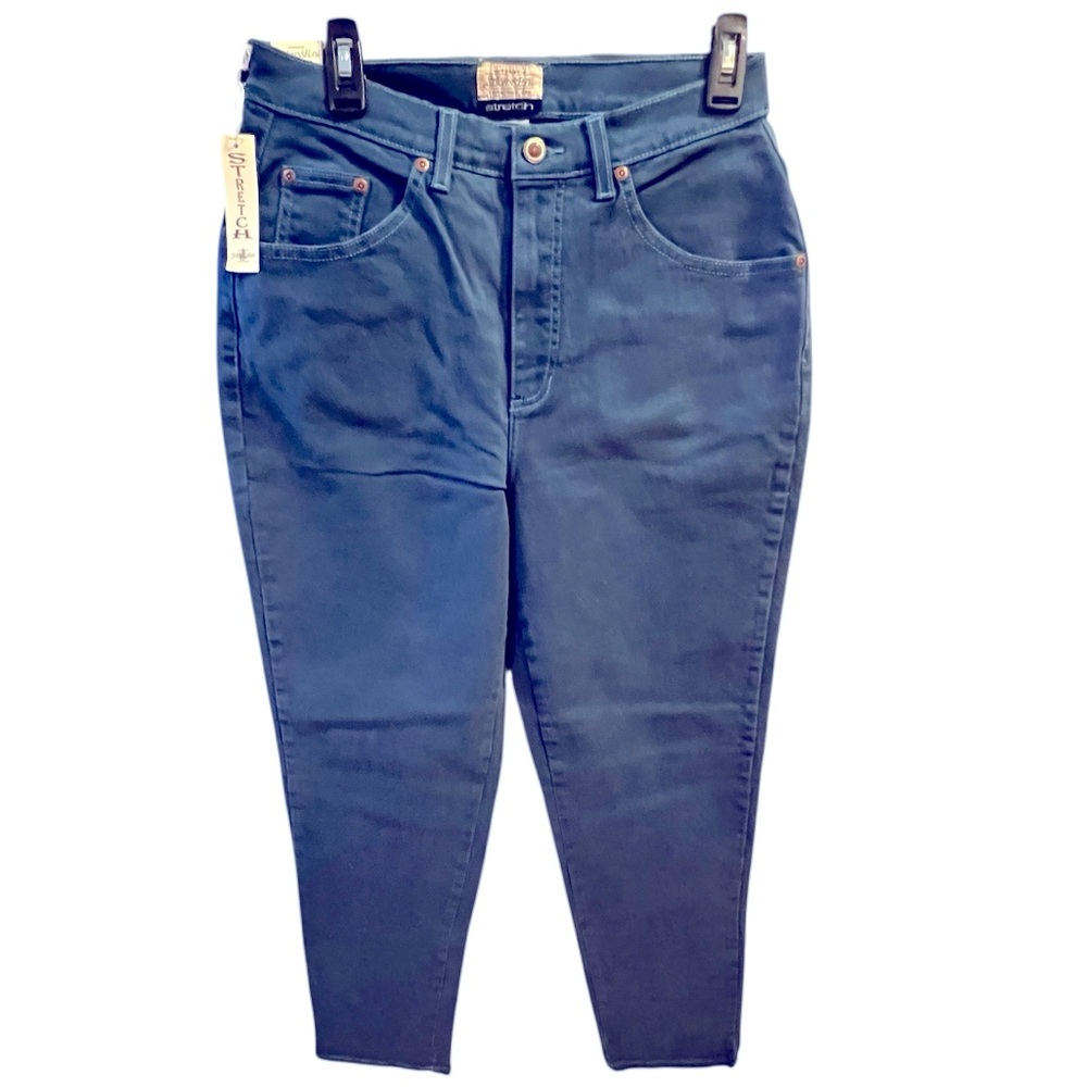 Deep Blue Sea 5-Pocket Straight Leg Jeans by St John’s Bay Size=12 New with Tags